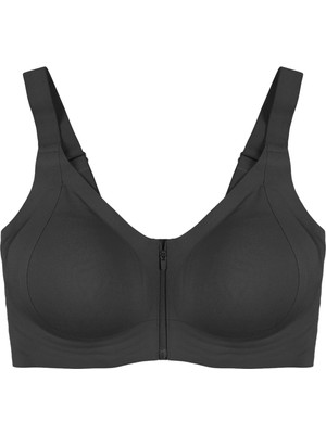 Koza İç Giyim Kadın Büyük Beden (Battal) Önden Fermuarlı Dikişsiz Lazer Sütyen