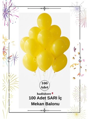 100 Adet 11-12” Iç Mekan Parti Balonu – Sağlığa Zararsız, Baby Shower, Nişan & Doğum Günü