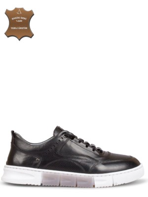 7AdımdaAşk Erkek Sneaker Hakiki Deri Ayakkabı 123Y25E5100