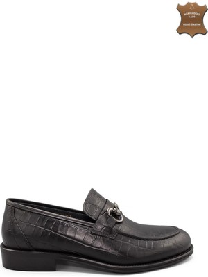 7AdımdaAşk Erkek Klasik Hakiki Deri Ayakkabı 002Y24E4074