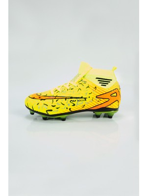 Twingo Çocuk Erkek Sarı Turuncu Çoraplı Krampon