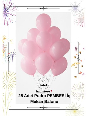 25 Adet 11-12” Iç Mekan Parti Balonu – Sağlığa Zararsız, Baby Shower, Nişan & Doğum Günü
