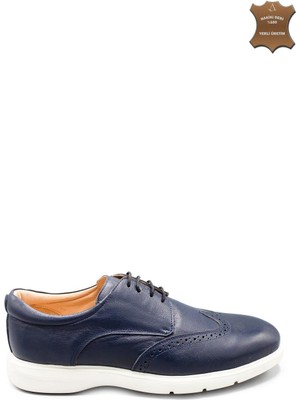 7AdımdaAşk Erkek Hakiki Deri Klasik Günlük Ayakkabı 081Y4E40802