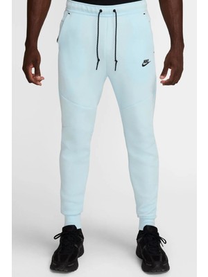 Nike Tech Fleece Slim Fit Men’s Track Jogger Pants Erkek Dar Kesim Eşofman Altı Açık Mavi