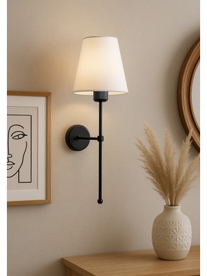 PremiumPort Şık Krem Renkli Duvar Apliği, Modern ve Zarif Tasarım