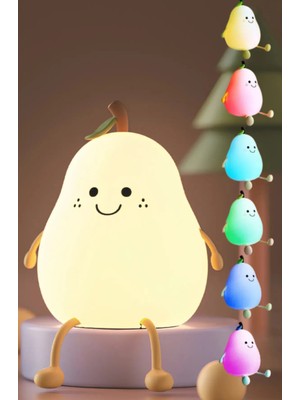 PremiumPort Renkli Silikon Gece Lambası, USB Bağlantılı, Akıllı Işıklandırma