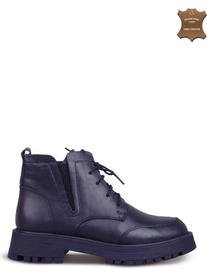 7AdımdaAşk Kadın Bot Hakiki Deri Ayakkabı - 111K25K12602