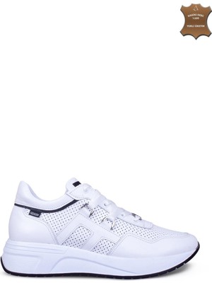 7AdımdaAşk Kadın Sneaker Hakiki Deri Ayakkabı 120Y25K13203