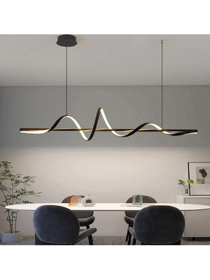 PremiumPort Modern LED Avize Sarkıt, 3 Renk, 120 Cm, Şık ve Zarif Aydınlatma.