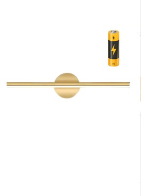 PremiumPort Modern Kablosuz Tak Çalıştır LED Aplik, Banyo ve Tablo Aydınlatması