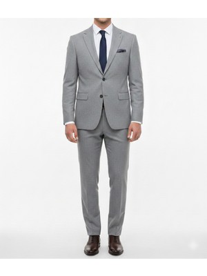 Klasik Kesim Rahat Kalıp Erkek Takım Elbise