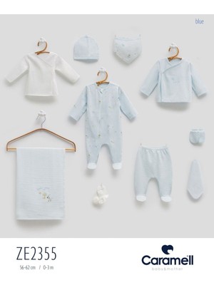 Caramell My Baby Kumsal % 100 Coton 10 Lu Hastane Çıkışı Yeni Sezon Jungle Friends 2355