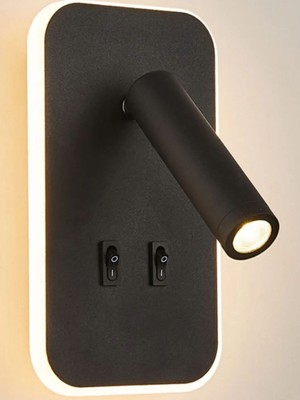 PremiumPort 13W Siyah LED Aplik, Modern ve Şık Tasarım, Yüksek Kalite, Dayanıklı, Enerji Tasarrufu