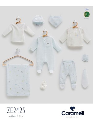 Caramell My Baby Kumsal Müslin 10 Lu Hastane Çıkışı Yeni Sezon Jungle Friends 2425