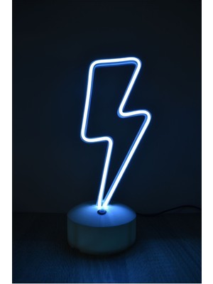 PremiumPort Dokunmatik Neon LED Gece Lambası, Parlaklık Ayarlanabilir, Dekoratif Aydınlatma