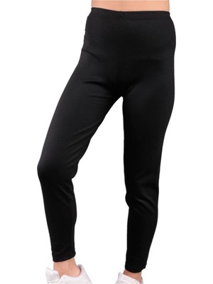 Tutku Kadın Siyah Termal Tayt 166-ÇOK Renkli-Tek Ebat