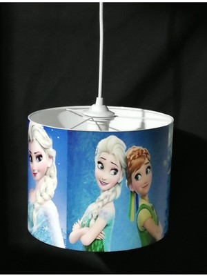 PremiumPort Renkli Kız Çocuk Odası Avizesi, Şık ve Güzel Tasarım