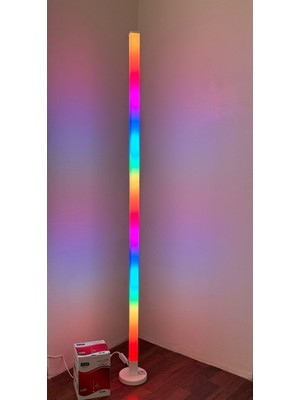 PremiumPort 10W Müzik Fonksiyonlu LED Lambader, Şık ve Fonksiyonel Aydınlatma