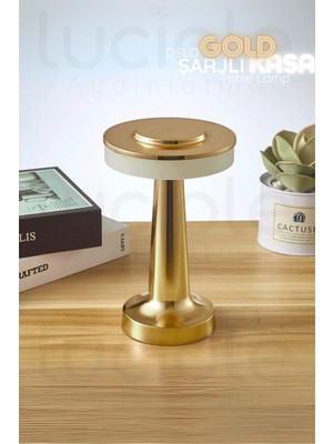 PremiumPort Şarjlı Dokunmatik Masa Lambası, 3 Renk, Dimlenebilir, Type-C Bağlantı