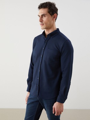 Lc Waikiki Yeni Sezon Regular Fit Uzun Kollu Oxford Erkek Gömlek