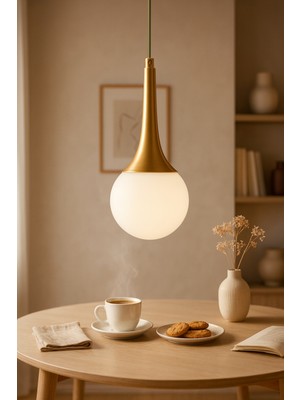 Vivido Home Antique Bronze Tekli Nova Sarkıt Avize