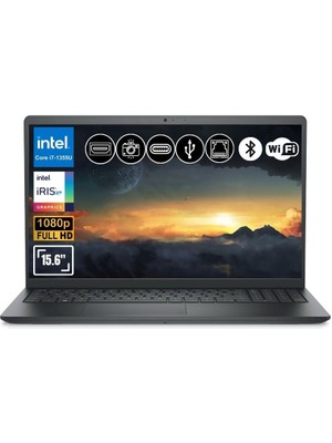 Dell Vostro 3530 I7-1355U 40GB Ram 512GB SSD 15.6" 120 Hz Fhd Ubuntu N1601PVNB3530U ATL12 Notebook