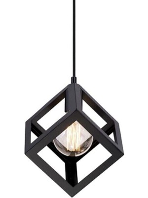 PremiumPort Modern Geometrik Metal Sarkıt Avize, Rustik Retro Tarz Dekorasyon Için