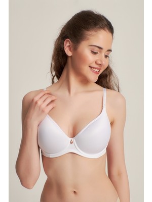 Pemilo Kadın 9141015 Fanetta Soft CupTaşlı Battal Sütyen