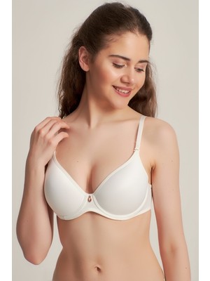Pemilo Kadın 9141015 Fanetta Soft CupTaşlı Battal Sütyen