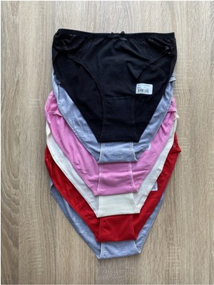 Tutku TKD515 Firuze Bikini 6 Adet Kombin-Kombin-Standart