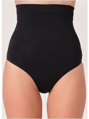 Yaman Market Siyah Kadın Dikişsiz Slip Korse - 780