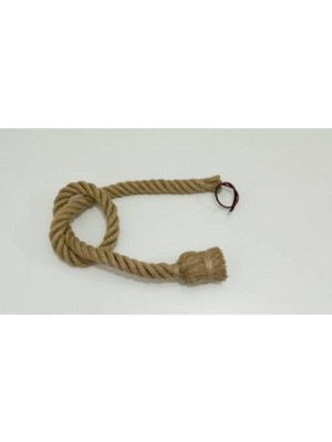 PremiumPort Jüt Halat 20MM 1m, Avize ve Dekorasyon Için Dayanıklı Kablo Duy Sarkıt