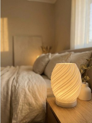 PremiumPort Şık Dekoratif Abajur, Masa ve Yatak Odası, Salon ve Ofis Aydınlatması