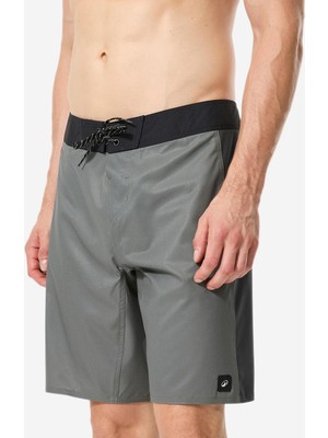 Decathlon Olaian Erkek Uzun 19" Deniz Şortu/boardshort - Haki - 500 Arch
