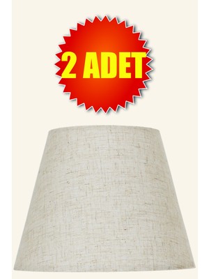 PremiumPort Modern Ikili Abajur Şapkası, Şık ve Zarif Aydınlatma Çözümü
