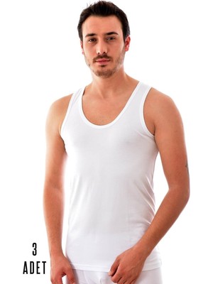 Tutku Elit Erkek Beyaz 3 Adet Elit 1201 Modal Elasthan Atlet-Beyaz-2xl