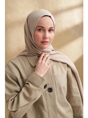 Armanda Lyocell Viskon Nomade Desen Şal 3354-KUM Beji