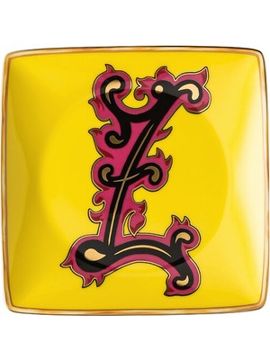 Versace Holiday Alphabet 12 cm Kare Tabak Z Harfi 11940-403706-15253