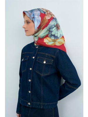 Armine  Saf Ipek Sura Eşarp 9503D 59