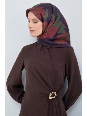 Armine  Saf Ipek Sura Eşarp 9509D 59