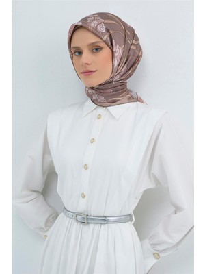 Armine  Saf Ipek Twill Eşarp 9512D 06