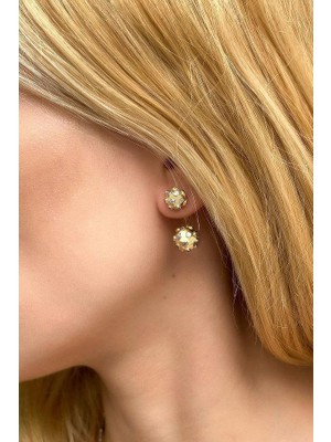 Spossy Silver Jewelry Top Küpe