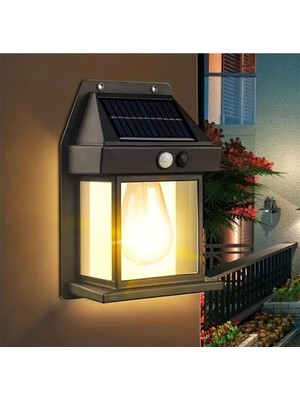 PremiumPort Günışığı Enerjili Dış Mekan Duvar Aydınlatması