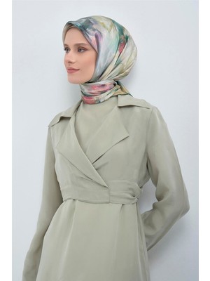 Armine  Saf Ipek Twill Eşarp 9515D 02