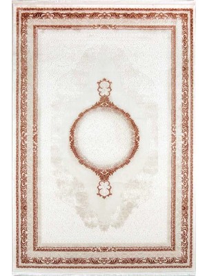 Hoom Rugs Akik 8623 Taba Modern Makine Halısı