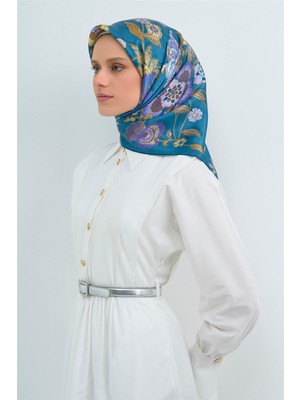 Armine  Saf Ipek Twill Eşarp 9523D 50