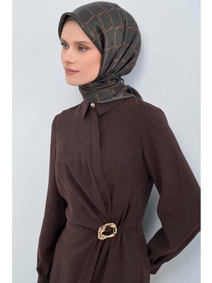 Armine  Saf Ipek Twill Eşarp 9538D 54
