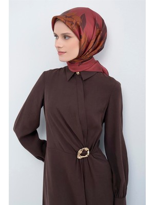 Armine  Saf Ipek Sura Eşarp 9509D 61