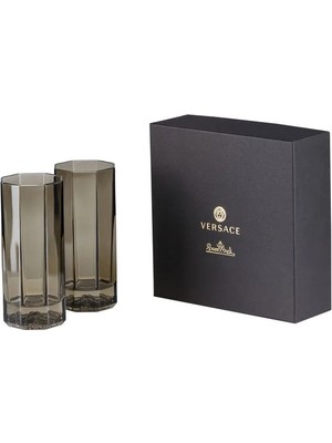 Versace Crystal Medusa Haze 2'li Meşrubat Bardağı 20665-321392-48874