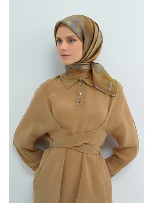 Armine  Saf Ipek Twill Eşarp 9513D 37